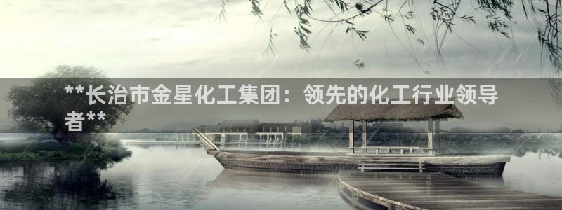 球盟会登录平台入口：**长治市金星化工集团：领先的化工行业领