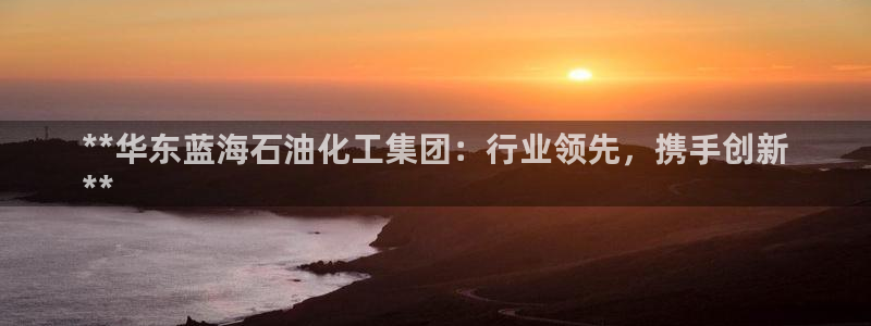 球盟会app最新地址在哪里：**华东蓝海石油化工集团：行业领