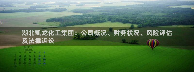 球盟会官方登录平台入口：湖北凯龙化工集团：公司概况、财务状况