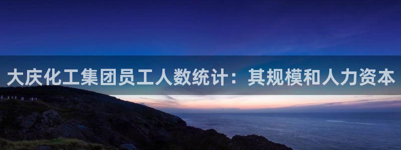 球盟会和中欧：大庆化工集团员工人数统计：其规模和人力资本