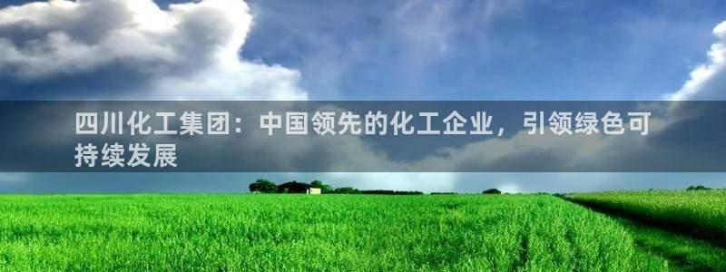 球盟会里面有打牌的嘛知乎：四川化工集团：中国领先的化工企业，