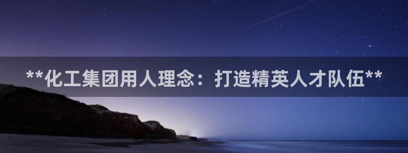 球盟会平台会黑单吗：**化工集团用人理念：打造精英人才队伍*