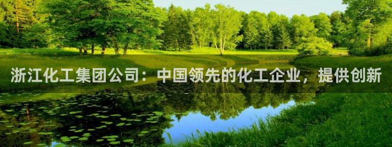 球盟会qmh登录地址：浙江化工集团公司：中国领先的化工企业，