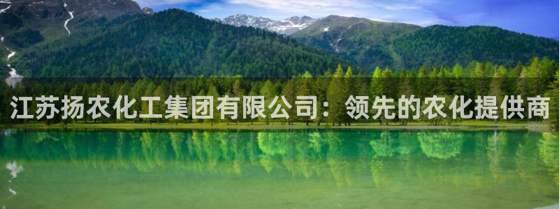 球盟会qmh网址：江苏扬农化工集团有限公司：领先的农化提供商