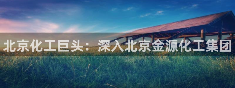 球盟会黑款吗知乎：北京化工巨头：深入北京金源化工集团